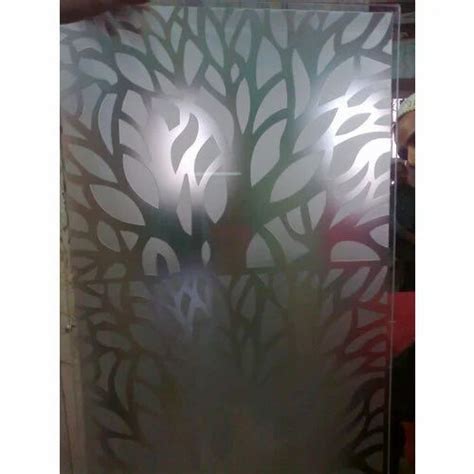 Etching Glass Work At Rs 55square Feet Glass Etching Design Service