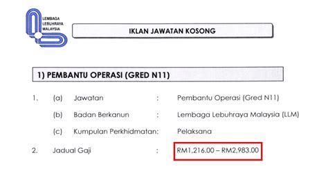 Pegawai tadbir gred n41 4. Jawatan Kosong di Lembaga Lebuhraya Malaysia LLM 2020 ...