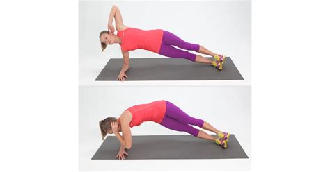 Twisting Side Plank Exercises For Side Abs Popsugar