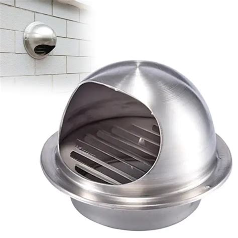 Outdoor Wall Mounted Sus304 Wall Air Vent Grille Cover Ducting