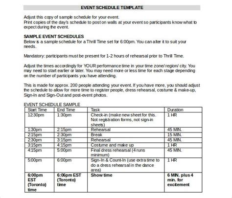 Rundown acara english musical drama. Free Itinerary Template - 10+ Word, Excel, PDF Documents Download | Free & Premium Templates