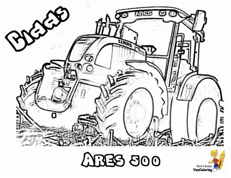 Brawny Tractor Coloring Pictures Free Tractor Pictures Tractors