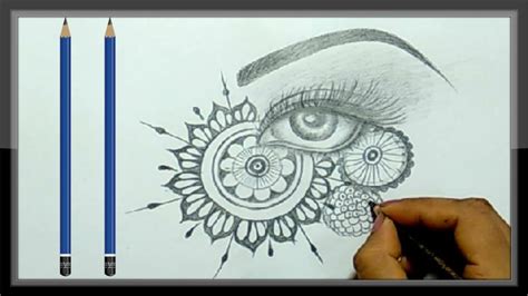 More often than not though the tutors just let you do your each class has been professionally filmed in real time so you can pack out your pencils for each class and actually draw along too. Cool Drawings - Pencil Drawing A Beautiful Eye Picture ...
