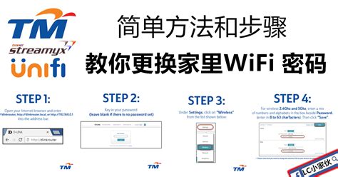 This post has been edited by spikey2506: 更换TM UniFi WiFi密码的方法 | LC 小傢伙綜合網