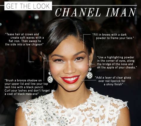 Beauty Tips Chanel Iman Teased Hair Beauty Hacks Chanel Iman
