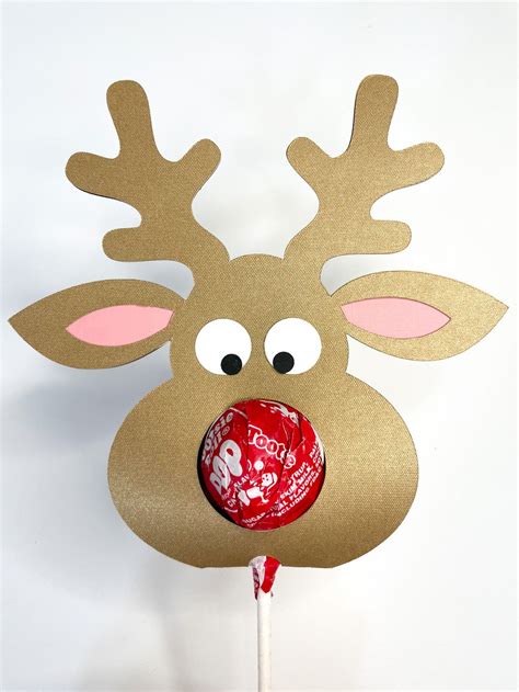 Attached Rudolph The Red Nosed Reindeer Svg File Digital Etsy