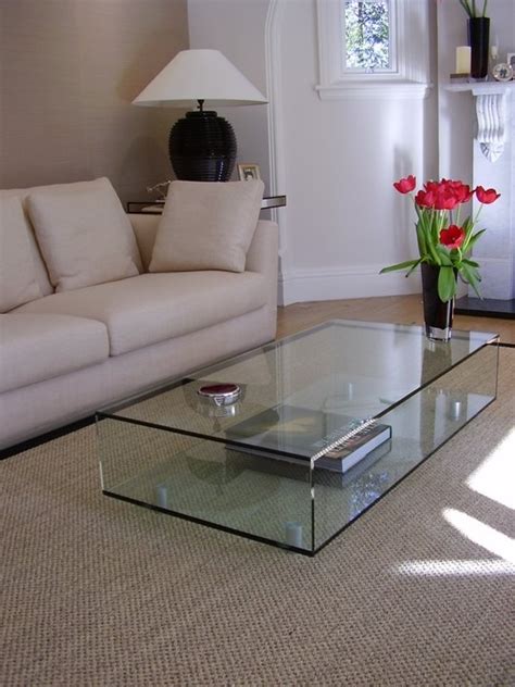 How to arrange living room furniture? 50 Collection of Low Glass Coffee Tables | Coffee Table Ideas