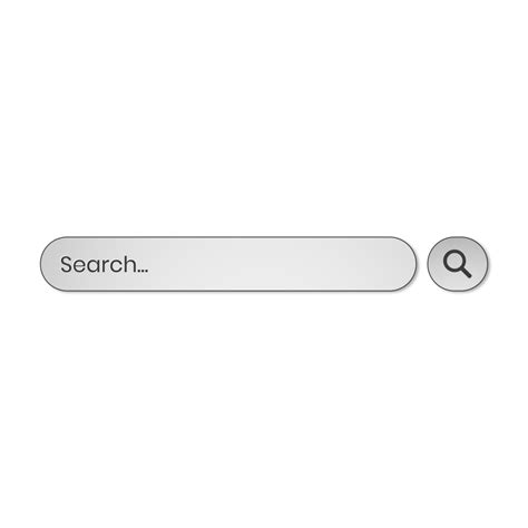 Search Box With Transparent Vector Search Box Search Search Bar Png