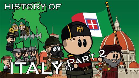 The Animated History Of Italy Part 2 Youtube