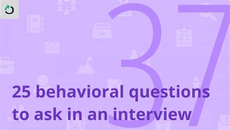 Behavioral Questions To Ask In An Interview