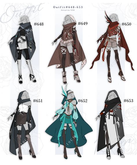 auction outfit 648 653 [close] by popza10cm on deviantart anime inspired outfits anime