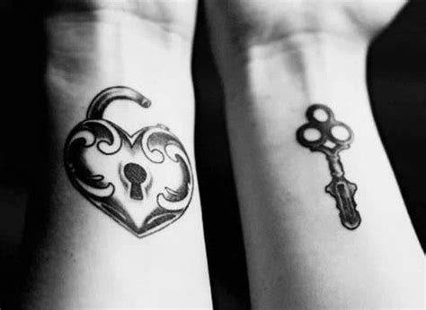 Friendship Tattoos Lock And Key