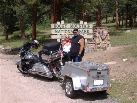 A motorcycle trailer is either a trailer used to carry motorcycles or one to be pulled by a motorcycle in order to carry additional gear. Motorcycle tow behind trailer - Page 3 - Harley Davidson ...
