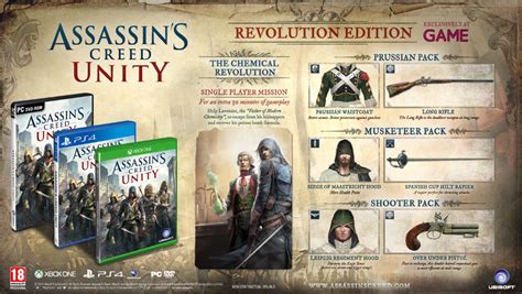 Buy Assassin S Creed Unity Revolution Edition On Playstation Game