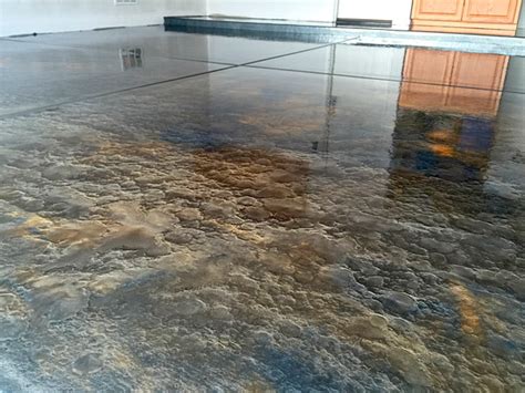 Metallic Epoxy Floors How To Install Control And Manipulate Them