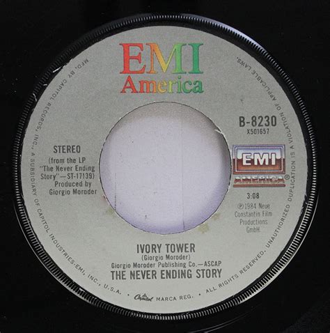 LIMAHL / THE NEVER ENDING STORY - Limahl 45 RPM Never ending story / Ivory tower - Amazon.com Music