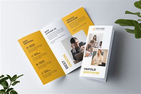 Modern Tri Fold Brochure Template Graphic By Pixelpick · Creative Fabrica