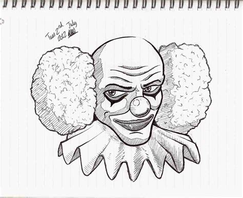Clowns Drawing At Getdrawings Free Download