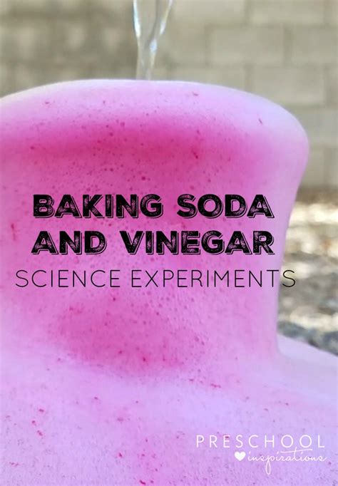 Simple Baking Soda And Vinegar Science Experiments For Kids