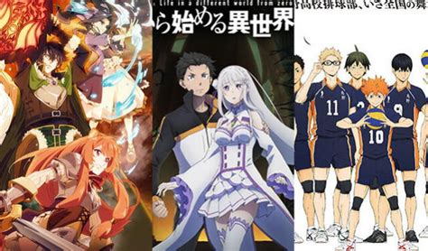 Tate No Yuusha Haikyuu Rezero Y Otros Animes Que Regresan En El 2020
