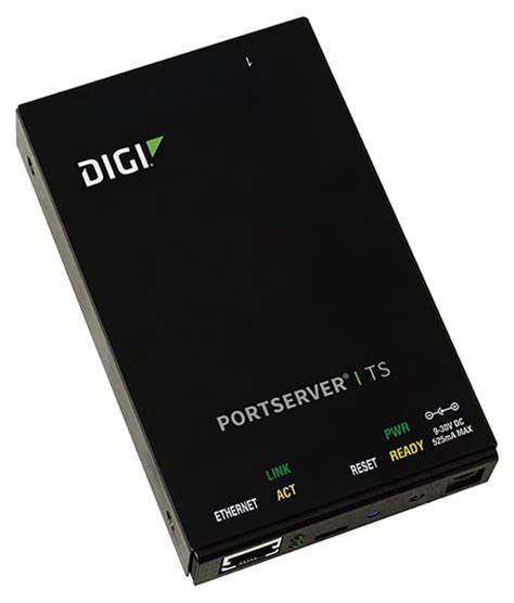 Rs 232 Rj 45 Serial To Ethernet Digi Portserver Ts Digi International