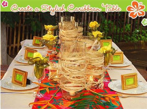 Outdoor caribbean theme party decorations: Go Caribbean-Crazy With Colorful Party Favors | Wedding ...