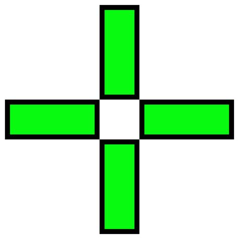 1024x768(bb) static crosshair (style 4) with outline. Krunker Green Cross RxDacted2 | Pixel Art Maker