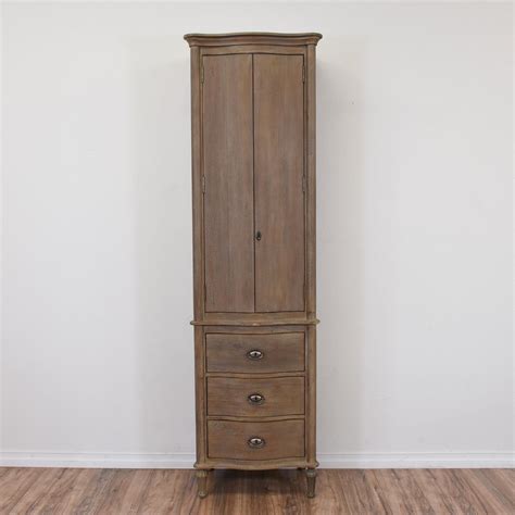 This Restoration Hardware Wardrobe Is Featured In A Solid Wood With A