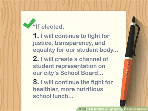 This is the class president speech essay. 4 Ways to Write a High School President Speech - wikiHow