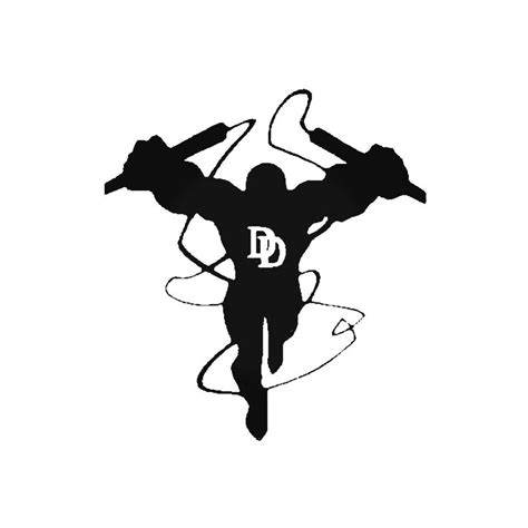 Buy Daredevil Silhouette Decal Sticker Online