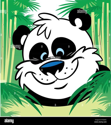 Panda Funny Cartoon