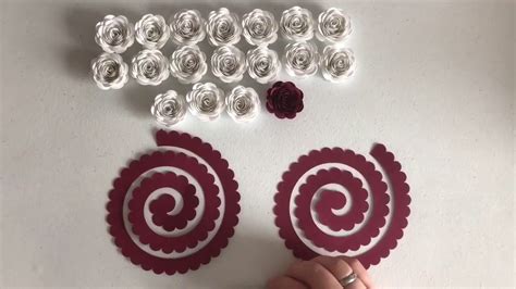 I wanted to show you how quick and easy paper flowers with cricut are to make to get you inspired to try. How to Make a Rolled Paper Flower With the Cricut - YouTube