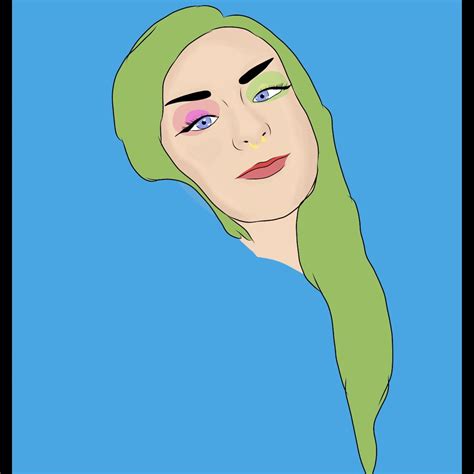 I drew my girlfriend because I think she's pretty neat : r/AdobeIllustrator