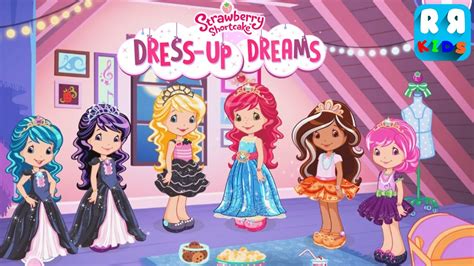 Strawberry Shortcake Dress Up Dreams Princess Dress Up Costume Youtube