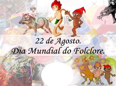 O dia do folclore foi oficialmente criado no brasil em 1965, com o objetivo de incentivar estudos e a preservação das tradições, dos mitos e lendas que se transformaram, ao longo do tempo, em contos, músicas, peças teatrais e filmes. 100 PORCENTO APRENDIZAGEM: 22 DE AGOSTO — DIA DO FOLCLORE
