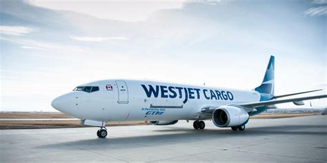 Westjet Cargos First Boeing 737 800 Converted Freighter Lands In