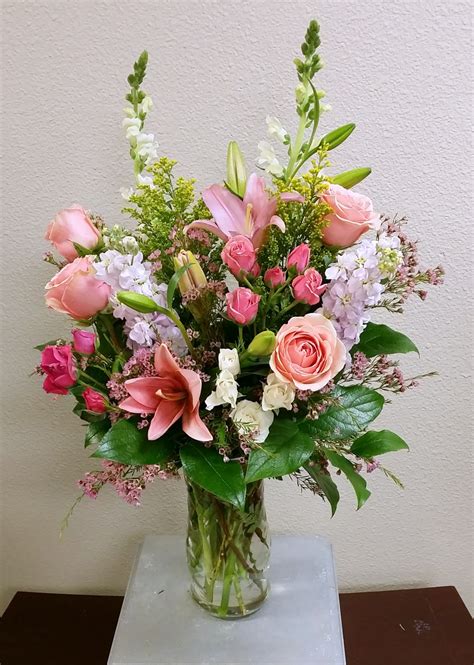 Spring wedding bouquets bride bouquets flower bouquet wedding floral wedding spring weddings pink wedding flower arrangements bouquet of flowers one of the best parts about a late spring/summer wedding is having the widest selection of flower blooms for your bridal bouquets. Pastels of Spring Bouquet by Signature Flowers