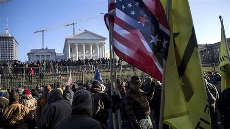 Former president donald trump will hold his first 'revenge' rally saturday night outside of cleveland, ohio trump wants all the republicans who voted against him excised from the party and plans to. Thousands of armed protesters turn out for Trump-supported ...