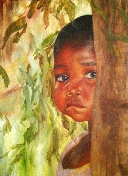 Uganda Orphan Painting By Vicki Stevens Fine Art America