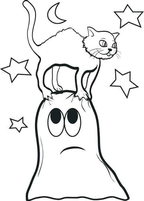 40+ free full size coloring pages for printing and coloring. 30 Free Ghost Coloring Pages Printable
