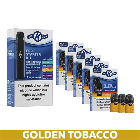 Ok Vape Pod Starter Kit And Tobacco Refills Health And Care