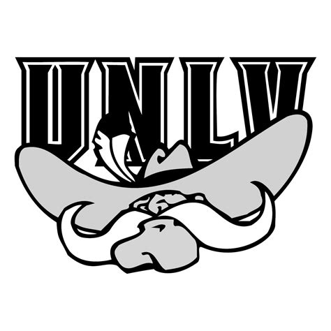 Unlv Rebels Logo Black And White Brands Logos