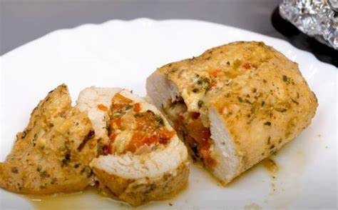 Куриное филе рецепт диета Запеченное фаршированное куриное филе в духовке рецепт с фото пошагово Запеченное фаршированное куриное филе в духовке рецепт с фото пошагово Куриное филе рецепт диета