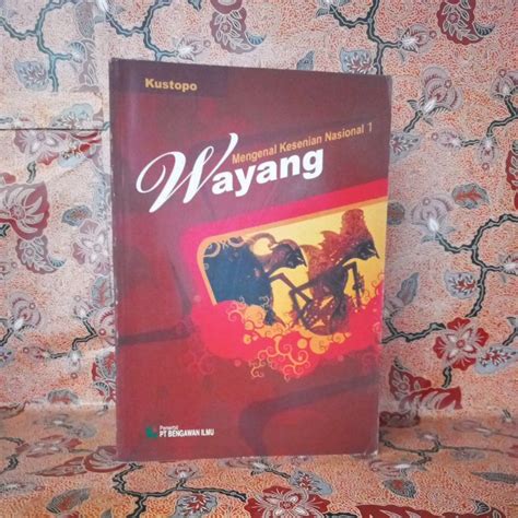 Jual Buku Kesenian Mengenal Kesenian Nasional 1 Wayang Shopee Indonesia