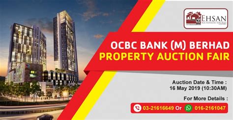 Information on malaysia auction foreclosure properties, real estate, land, bungalow, condominium, apartments, flats for auction. OCBC Bank Malaysia Berhad Property Auction Fair