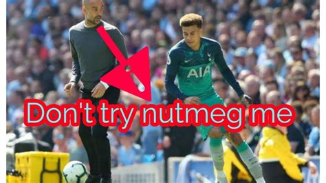 Le milieu de terrain de tottenham, dele alli et maria, la fille du patron de manchester city, pep guardiola, ont été vus en train de ali, 25 ans, aurait approché maria, 20 ans, au bar avant de partager une longue discussion qui a conduit à un moment intime entre eux. Dele Alli tried nutmegging Pep Guardiola in Manchester ...