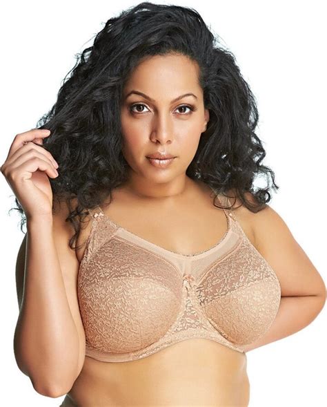 Goddess Womens Plus Size Adelaide Full Cup Underwire Banded Bra Bra