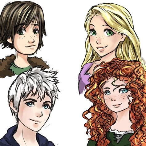 The Big Four Rise Of The Brave Tangled Dragons Fan Art 34550743
