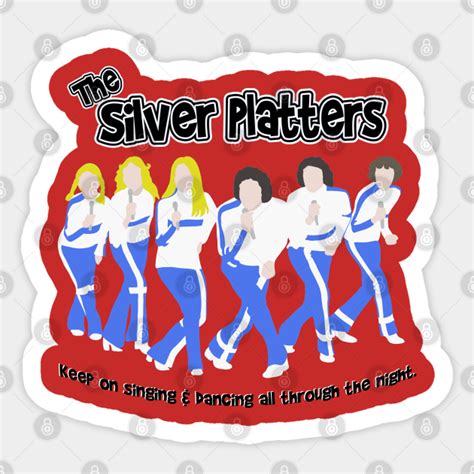 The Silver Platters Brady Bunch Sticker Teepublic