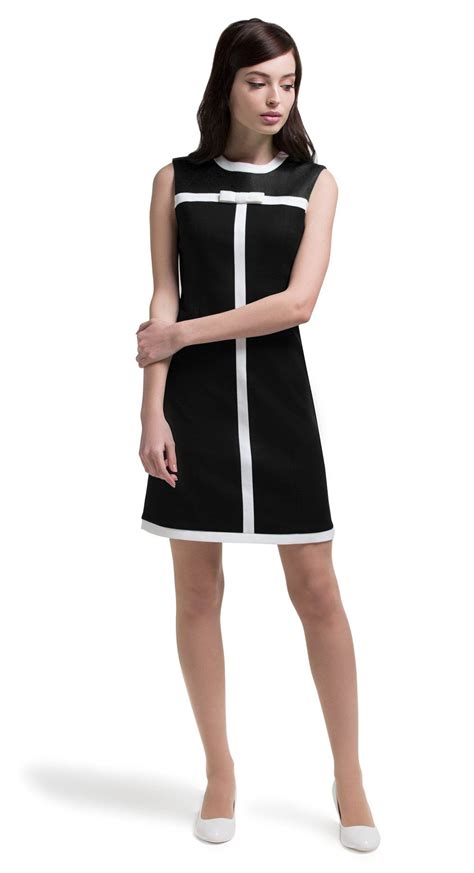 Marmalade Mod 60s Style Dress With Black Panel Marmalade Shop Sixties